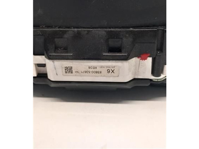 Панель приборов 8380053671, 8380053672 Lexus IS-F