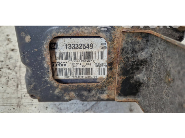 Блок АБС 13332549   Saab  9-5  2010 - 2016 года
