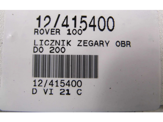 Přístrojová deska Rover 100 1995 AR0035006, AR0035006
