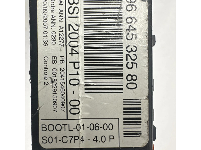 Pojistková skříňka 9664532580, 0018229150907 Citroen C2 2007