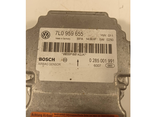 Блок управления надувных подушек 7L0959655, 0285001991   Volkswagen Touareg I