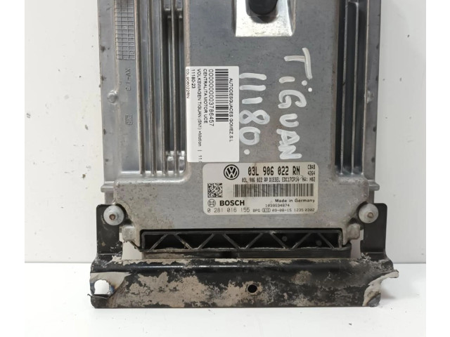 Řídící jednotka 03L906022RN, 03L906022RN Volkswagen Tiguan 2009