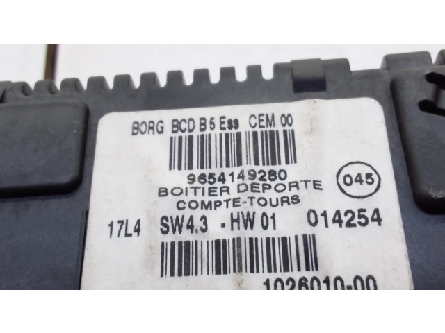 Дисплей    9654149280, 014254   Citroen C4 I