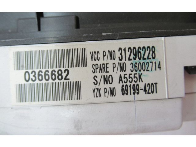 Панель приборов 31296228 Volvo C30