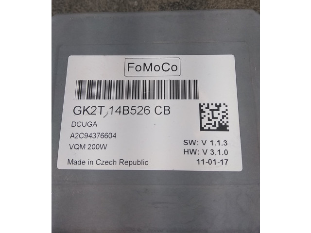 Блок управления GK2T-14B526-CB, GK2T-14B526-CB Ford Transit Custom