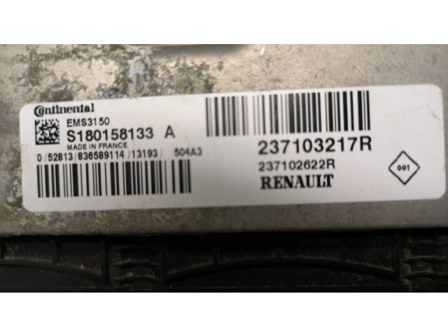 Блок управления двигателя 237103217R, 237102622R Dacia Lodgy