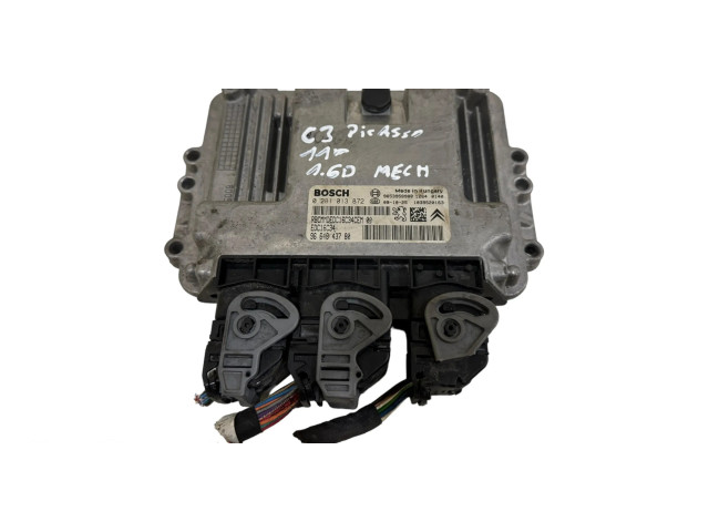 Řídící jednotka 9664843780, 9653958980 Citroen C3 Picasso 2011
