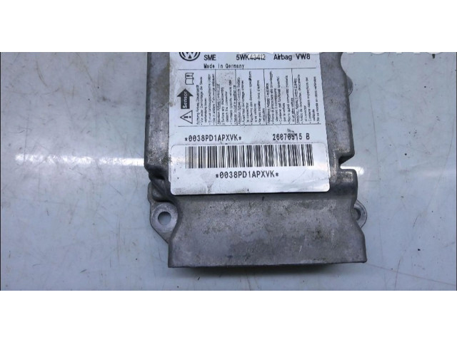 Блок подушек безопасности 1K0909605T01D, 1K0909605T Volkswagen Golf Plus