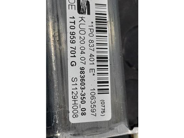 Передний комплект электрического механизма для подъема окна 1T0959701G   Seat Leon (1P)       