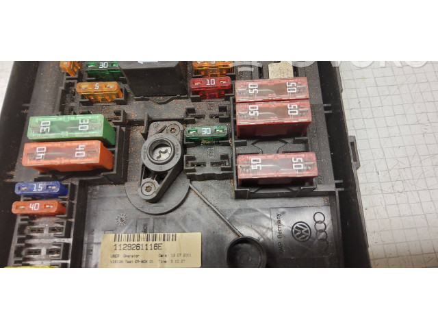 Блок предохранителей 1K0937125D, 1129261116E Skoda Octavia Mk2 (1Z)