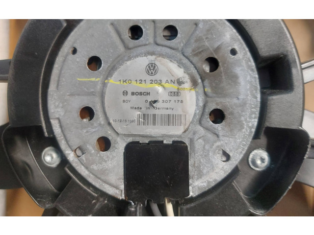 Вентилятор радиатора 1K0121205AF, 1K0121203AN Volkswagen Caddy