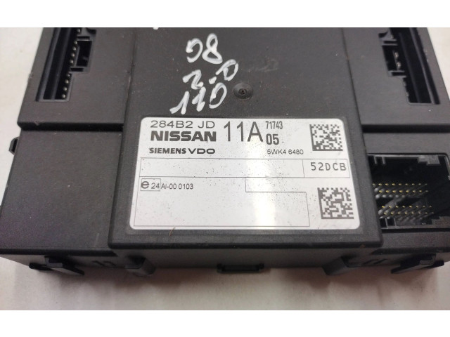 Комфортный модуль 284B2JD11A, 5WK46480 Nissan X-Trail T31 2008