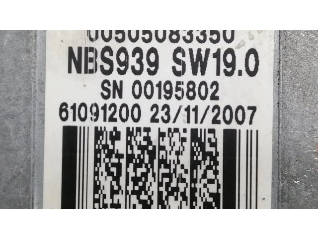 Блок управления двигателя 61091200 Alfa Romeo 166