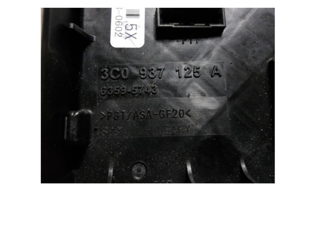 Pojistková skříňka 3C0937125A, 3C0937125A Volkswagen Tiguan