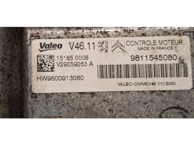 Блок управления двигателя V29002514E, 151850008 Citroen C4 Cactus
