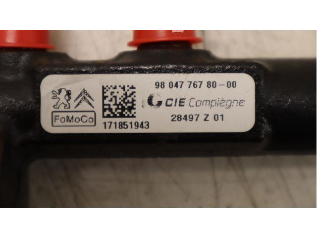 Vstřikovací lišta 9804776780, 9804776780 Citroen Berlingo BB