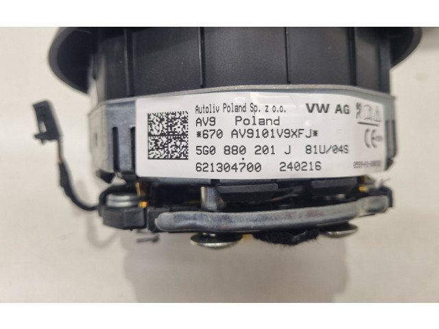 Руль Volkswagen Golf VII 2013 - 2019 года 5G0419091EB, 5G0880201J