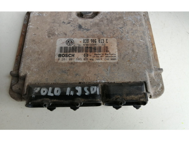 Блок управления двигателя 038906013E, 0281001689 Volkswagen Caddy