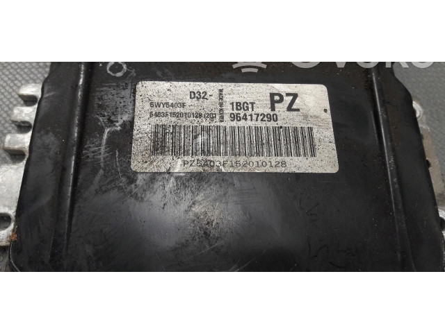 Блок управления двигателем Блок управления 5WY5403F   Chevrolet Matiz