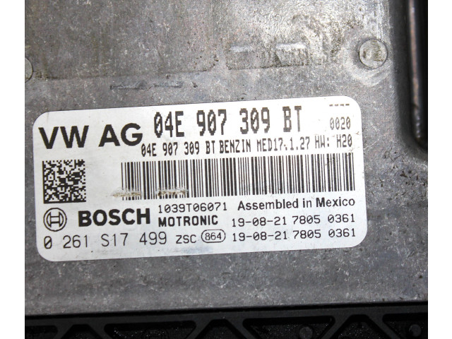 Блок управления двигателя 04E907309   Volkswagen Jetta VII