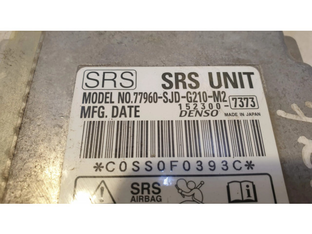 Блок подушек безопасности 77960SJDG210M2, 1523007373 Honda FR-V