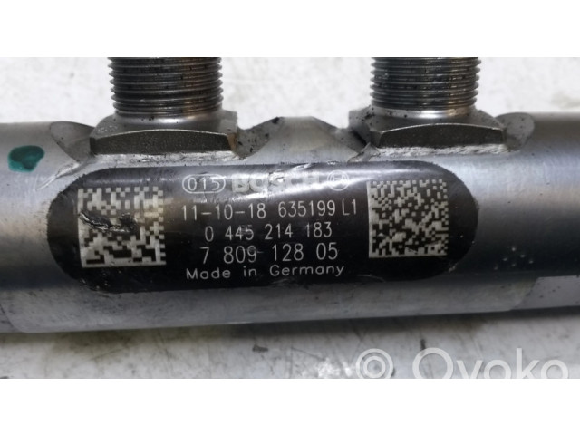 Vstřikovací lišta 0445214183, 780912805 BMW 5 F10 F11 pro naftový motor 2.0 0942