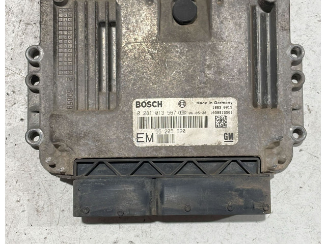 Řídící jednotka 0281013567, 0281013567 Opel Zafira B 2007