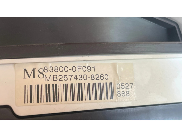 Přístrojová deska Toyota Corolla Verso E121 2007 838000F091, MB2574308260