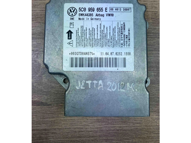 Блок подушек безопасности 5C0959655E, 5WK44385 Volkswagen Jetta VI