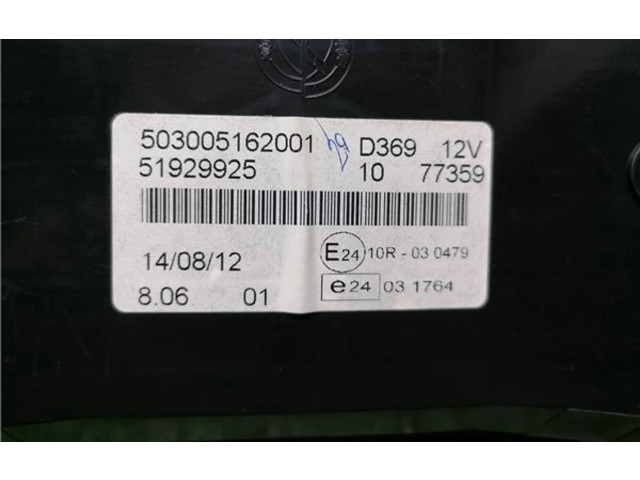 Панель приборов 51929925, 51929925   Opel Combo D       