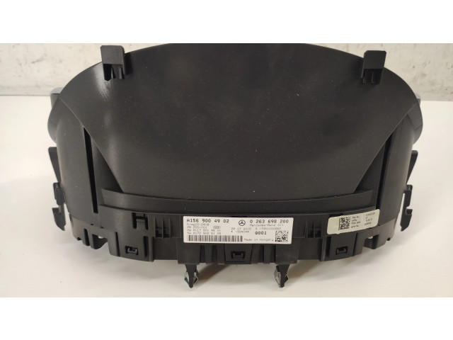 Přístrojová deska Mercedes-Benz GLA W156 2015 A1569004902, 0263698200