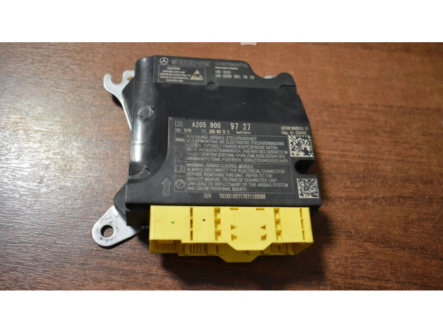 Блок подушек безопасности A2059009727555525   Mercedes-Benz CLS W257