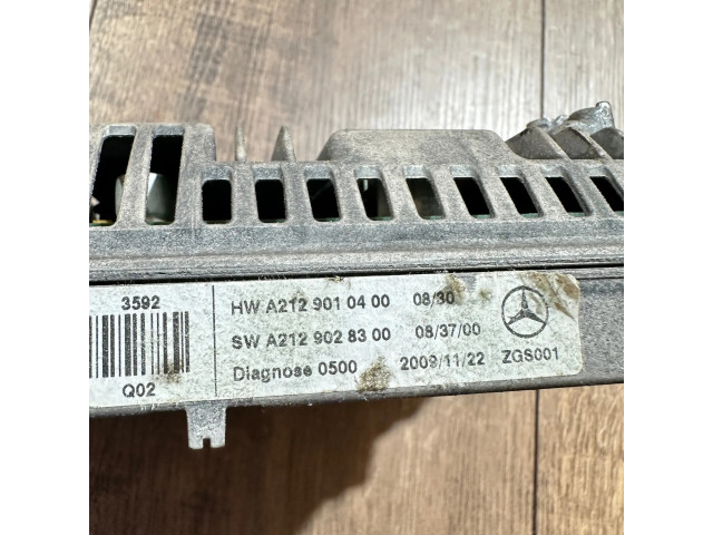 Дисплей    A2129010400, A2129028300   Mercedes-Benz E W212