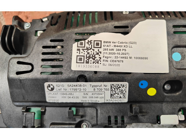Přístrojová deska BMW 4 G22 G23 G24 G26 2022 5A24438