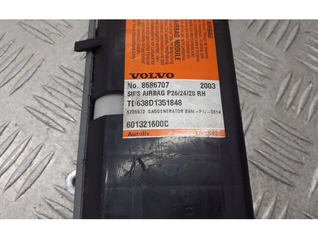 Подушка безопасности в сиденье 8686705 Volvo S60