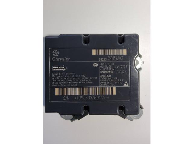 Zpětné zrcátko Dodge Caravan 2016 68233535AC, 5WY89350