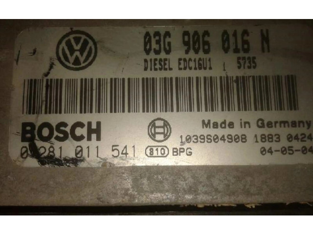 Řídící jednotka 03G906016N Volkswagen Caddy