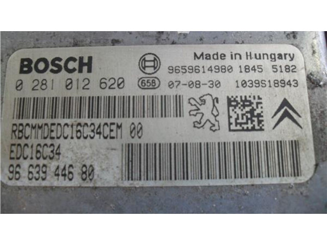 Volant Citroen Berlingo 2008 0281012620658