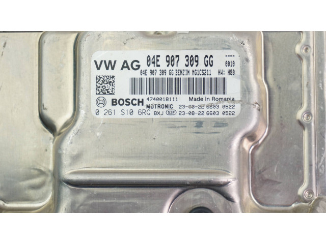 Блок управления двигателя 04E907309GG, 0261S106RG Skoda Octavia Mk4