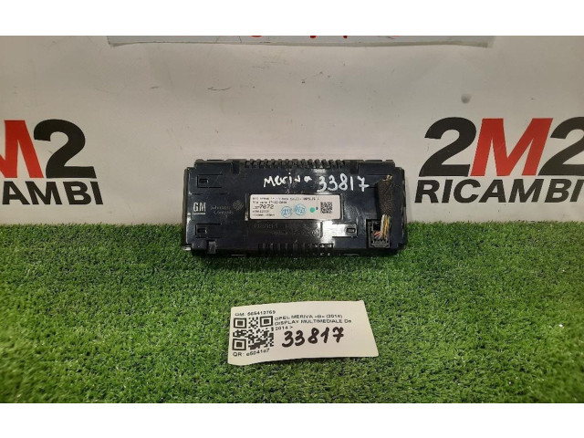 Дисплей    565412769, 565412769   Opel Meriva A