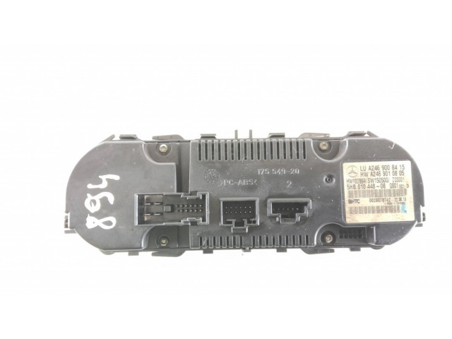Блок управления климат-контролем A2469008415, A2469010805   Mercedes-Benz A W176