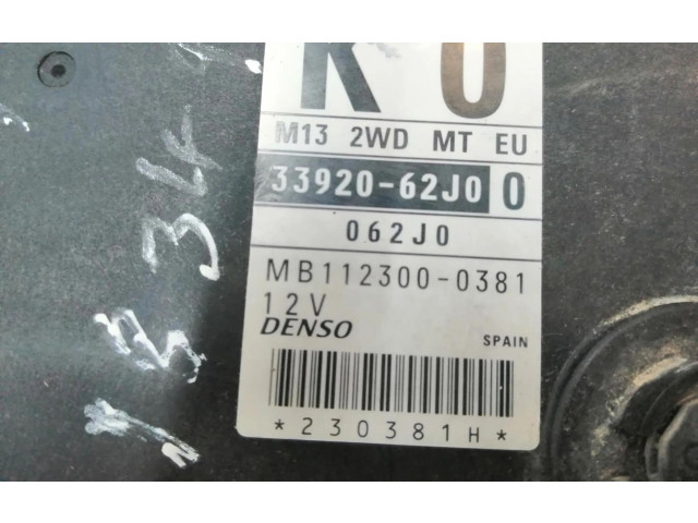 Řídící jednotka 3392062J02, 3392062J02 Suzuki Swift