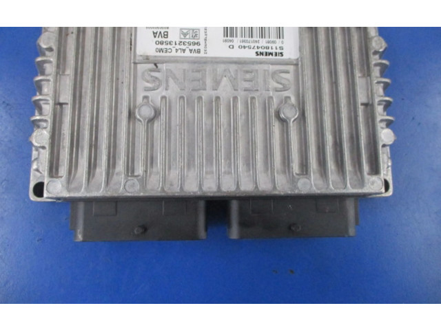 Řídící jednotka 9653213580, 9653213580 Audi A6 S6 C8 4K 2004