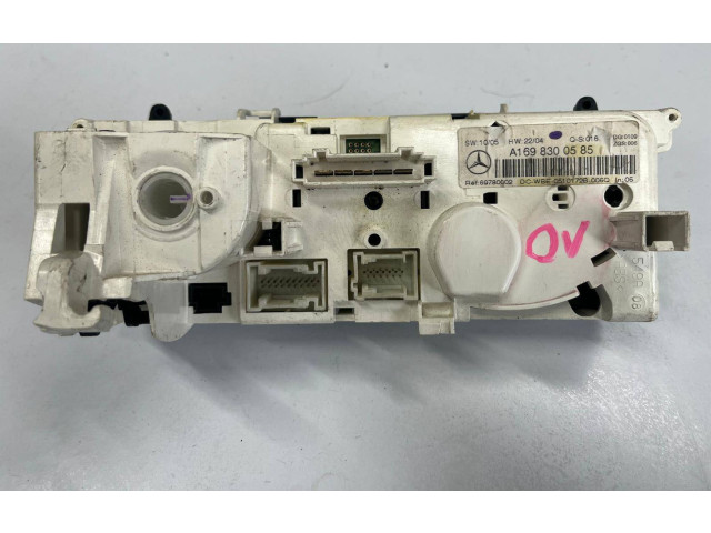 Блок управления климат-контролем A1698300585, 69780002 Mercedes-Benz A W169