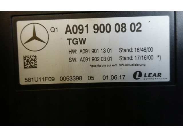 Блок управления A0919000802 Infiniti QX30