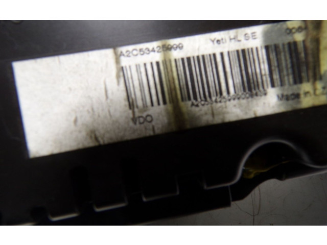 Панель приборов 5L0920840JKD0, A2C53425999   Skoda Yeti (5L)       