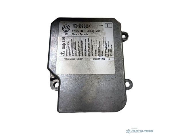 Блок подушек безопасности 1c0909605k Skoda Fabia Mk2 (5J)