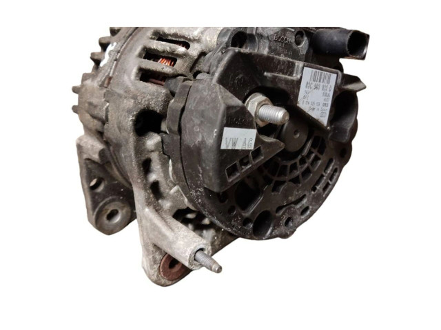 Генератор 03C903023D, 0124325128 Skoda Fabia Mk3 (NJ)