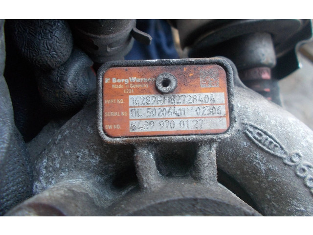 Turbodmychadlo Турбина H82728404, A4899700127 Nissan Juke I F15