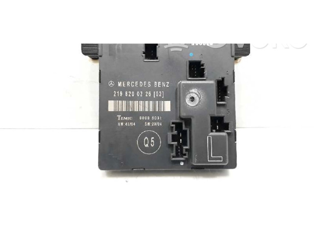 Řídící jednotka 2198200226 Mercedes-Benz CLS AMG C219 2005
